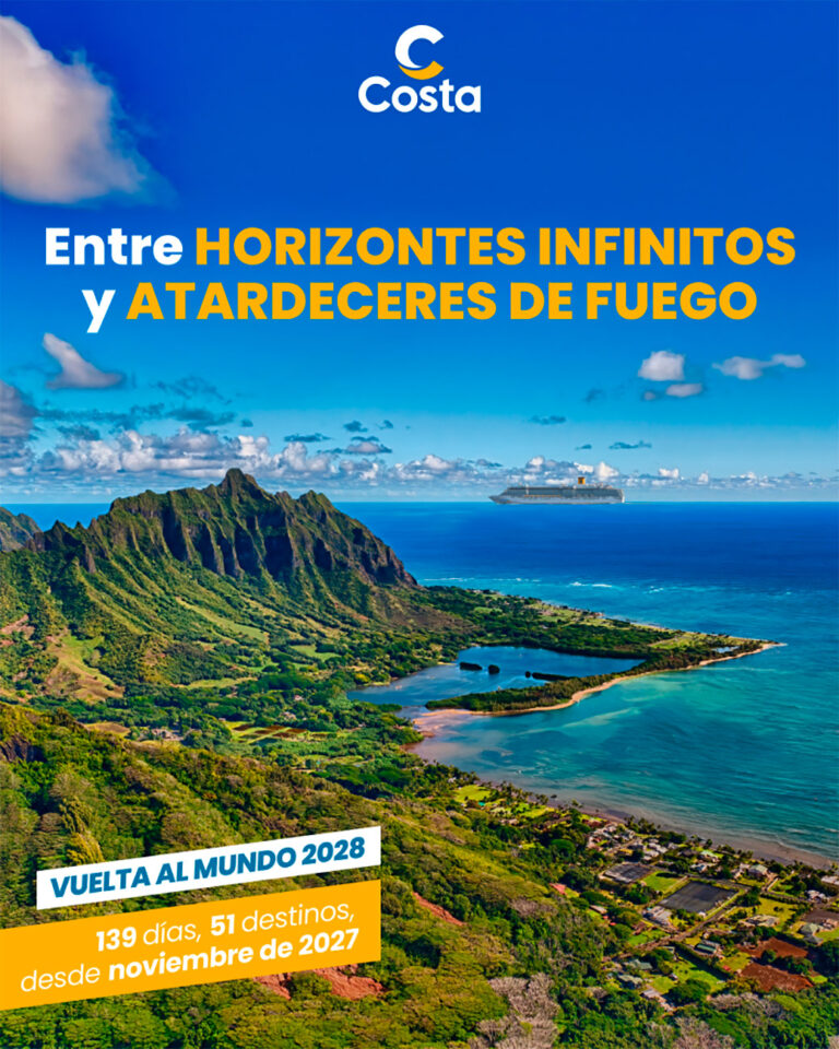 LA VOLTA AL MON amb Costa Cruceros